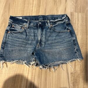 Gap Jean Shorts Size 8 Low Stride Short